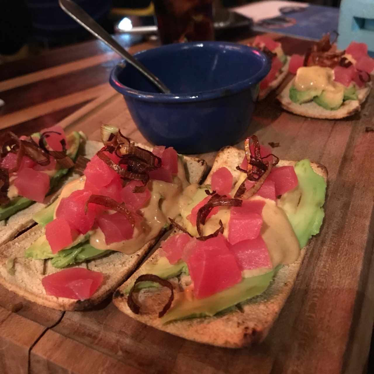 Tostaditas de atún