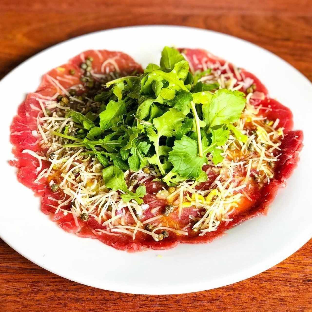 Entradas - Carpaccio de Res