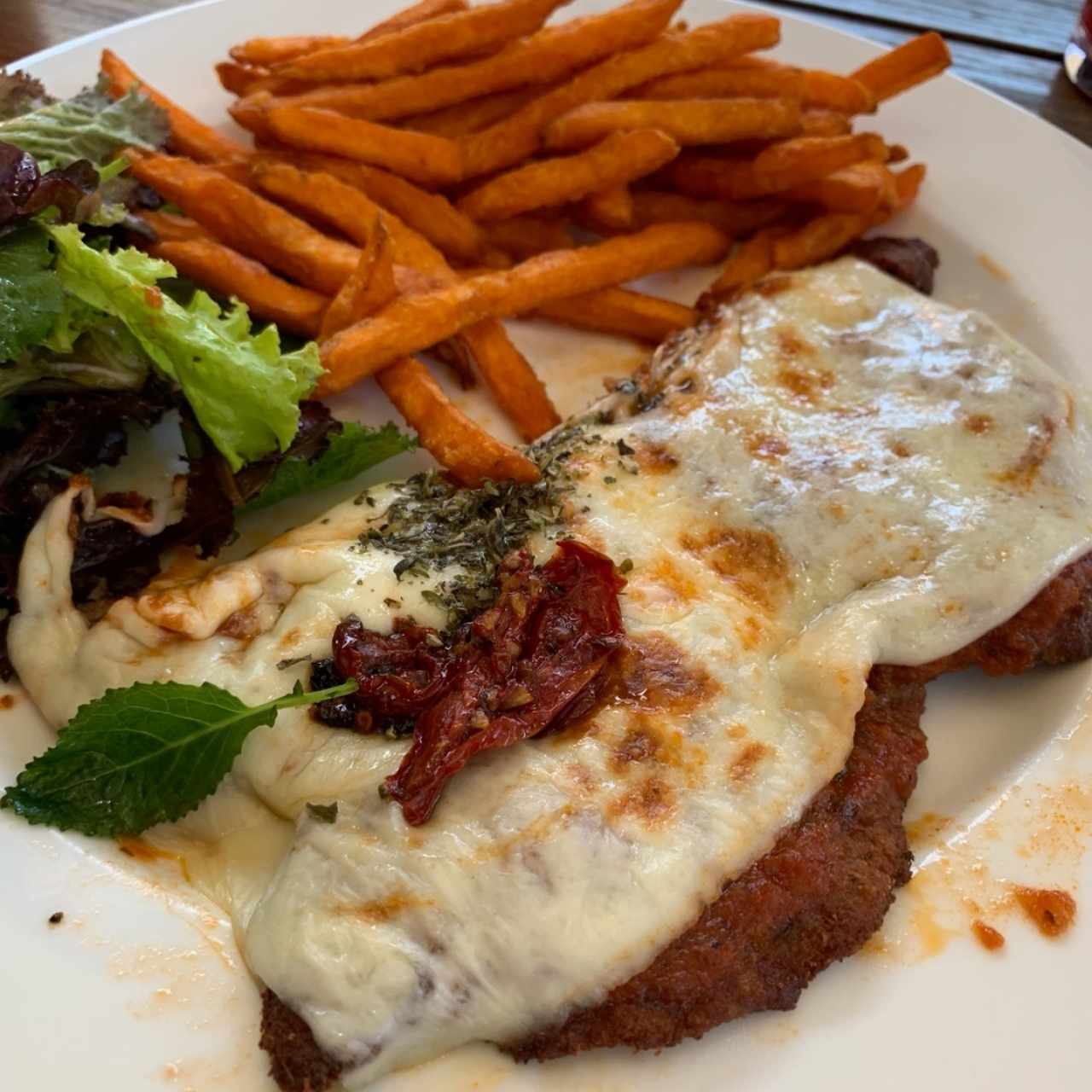 Milanesa de Lomito a la Napolitana