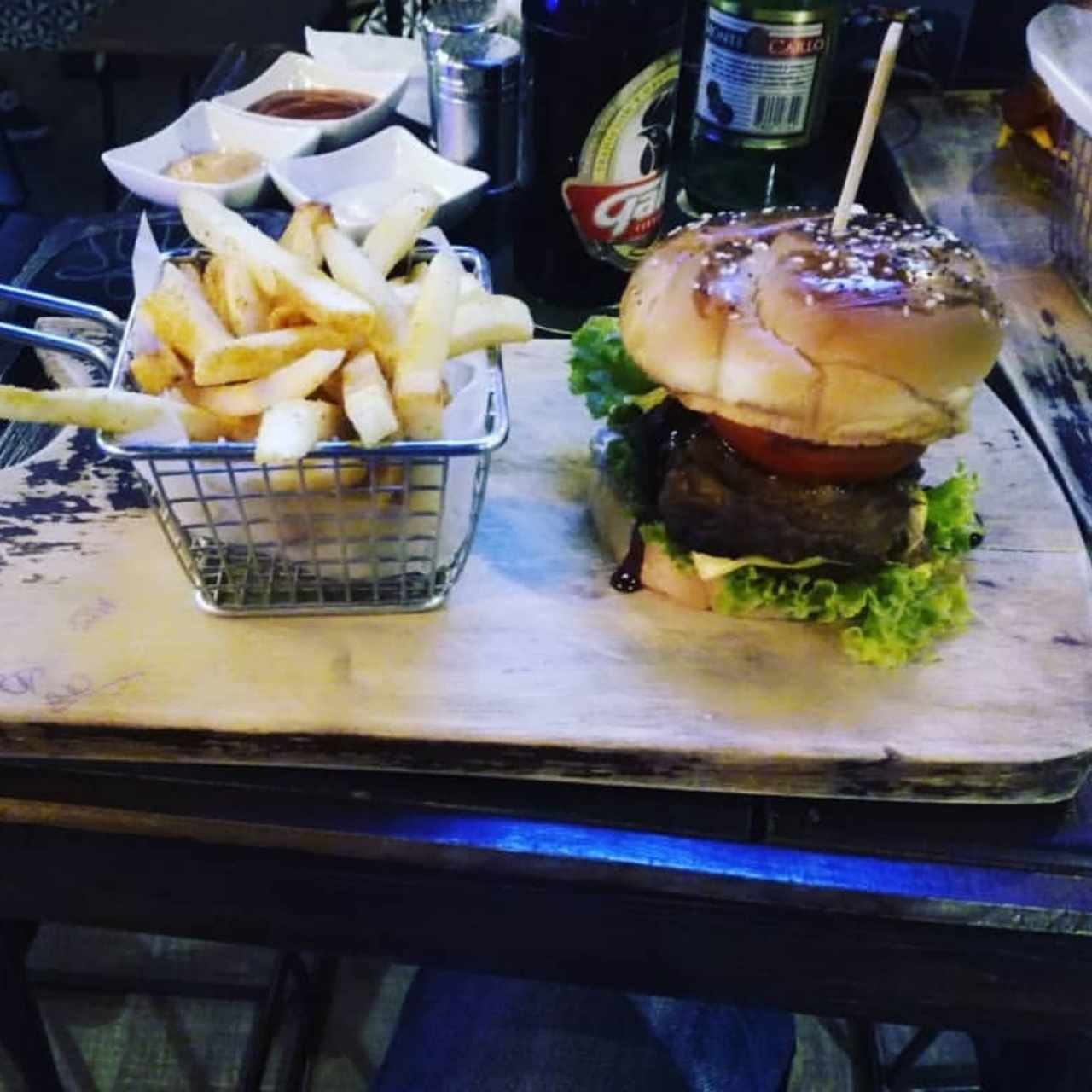 hamburguesa tejana