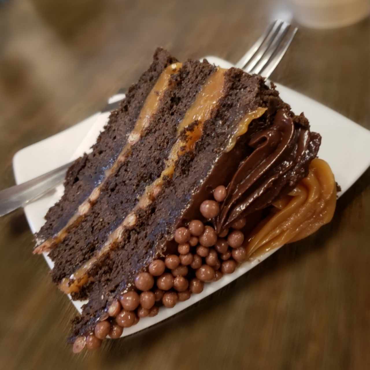 pastel de chocolate