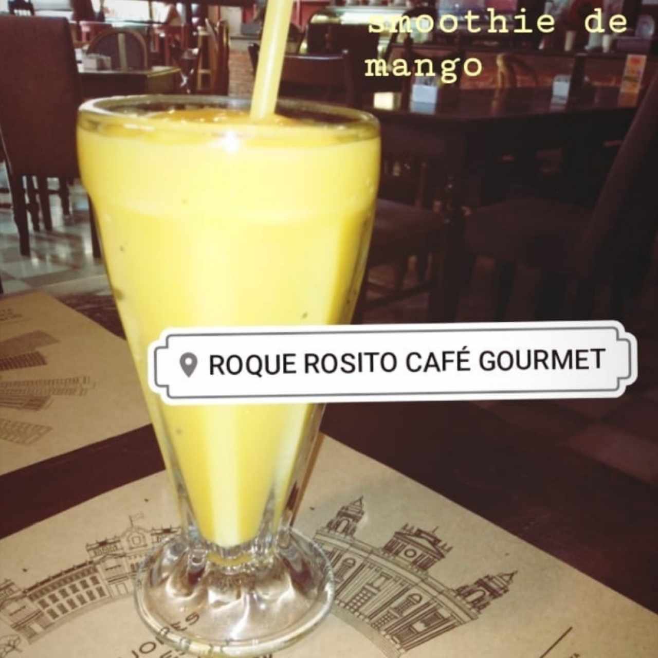 Smoothie de mango