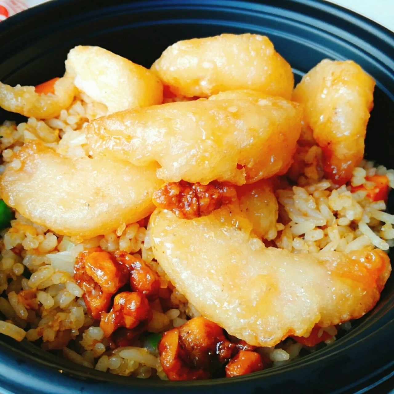 Camarones y Arroz