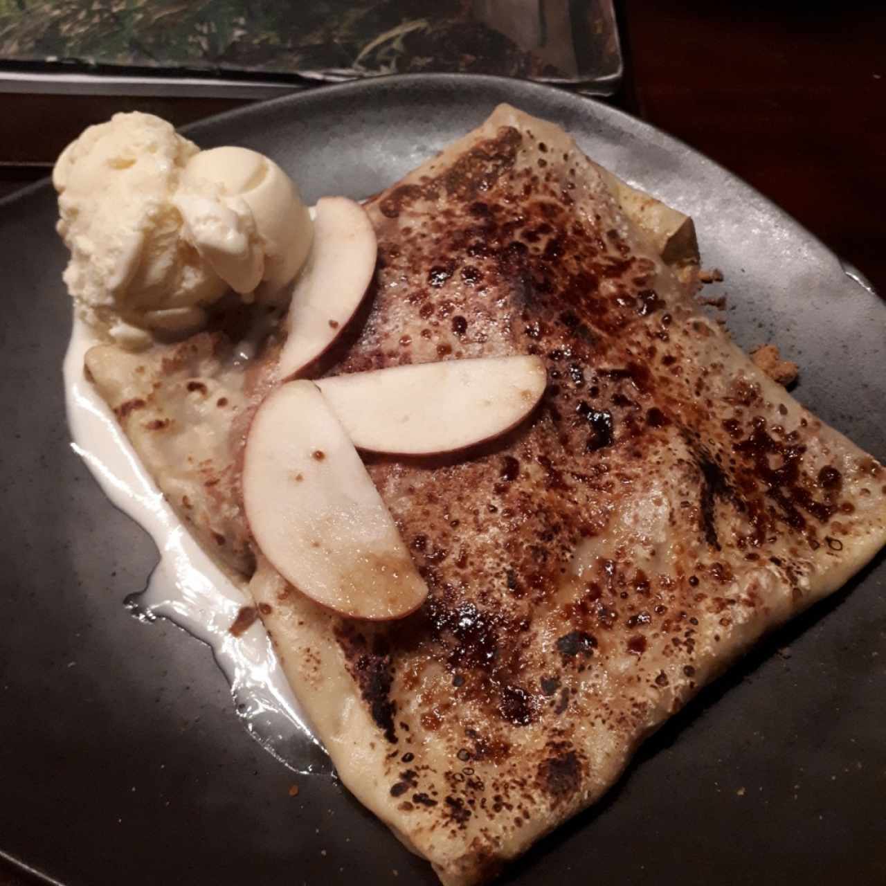 Crep brulee de Manzana
