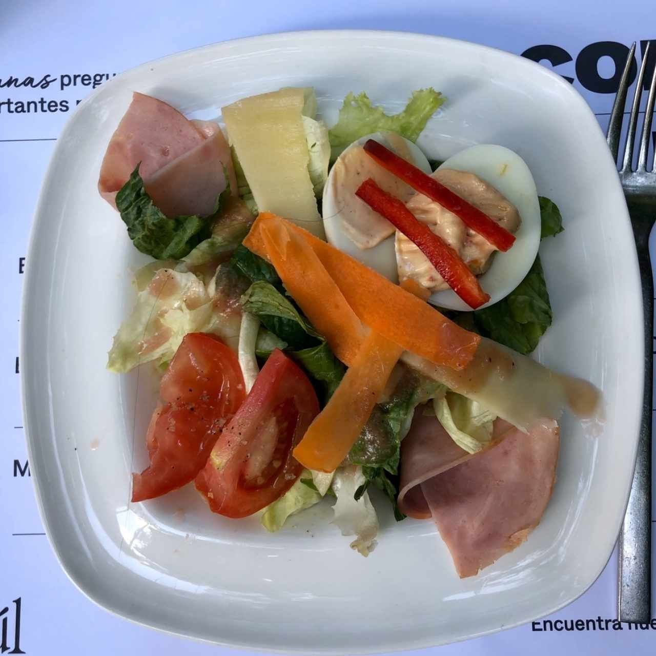 ensalada del campo