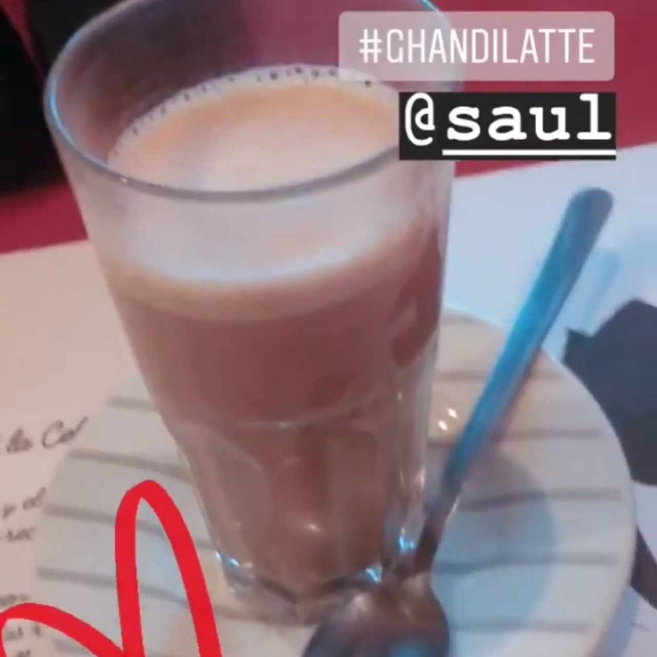 Ghandi Latte