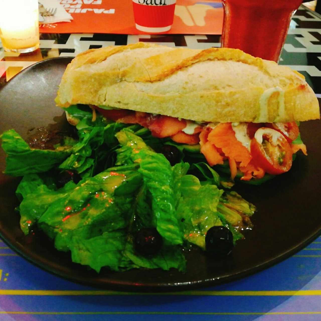 Sándwich Nórdico (de Salmón)