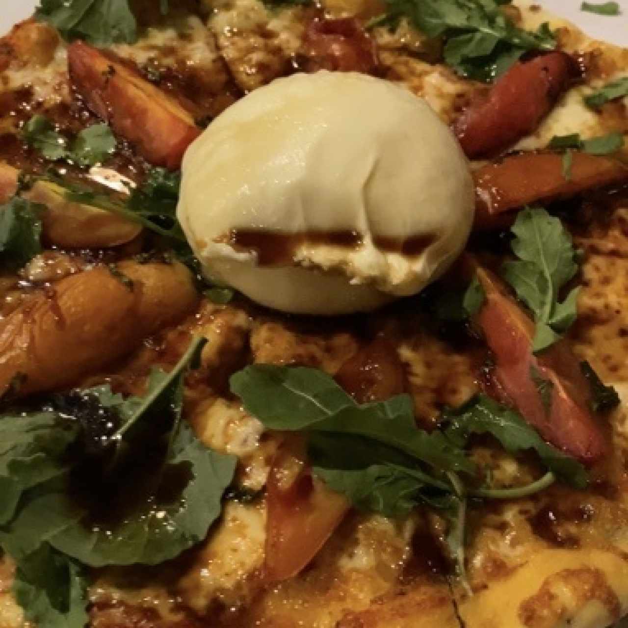 Pizza burrata 