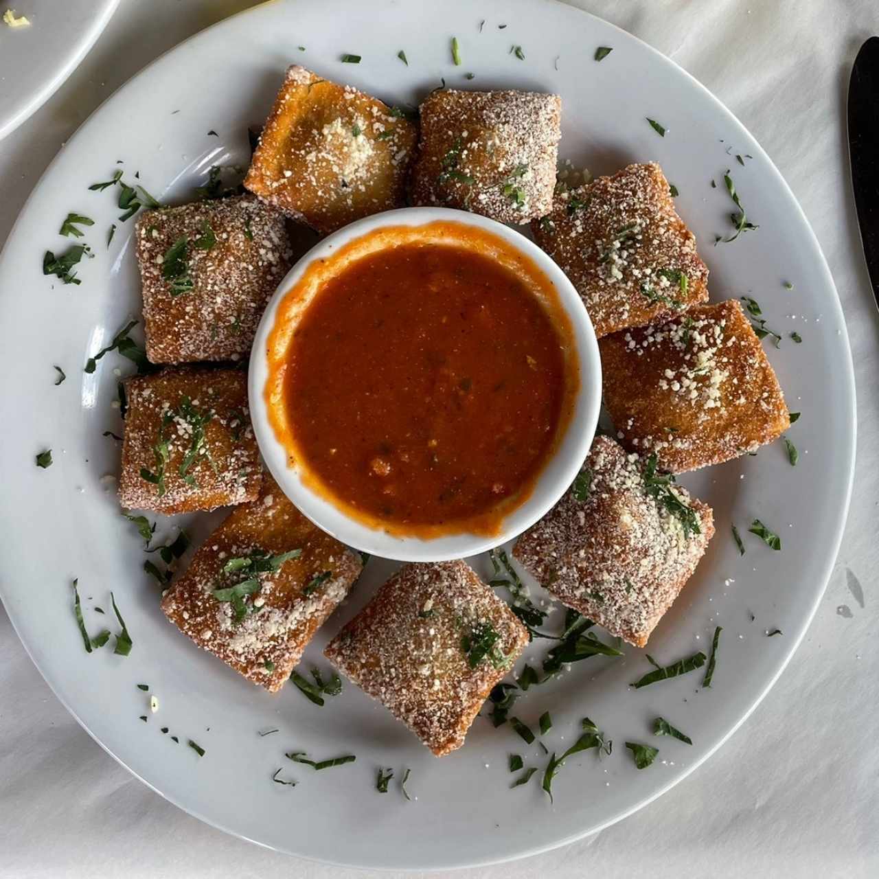 ravioli doratti