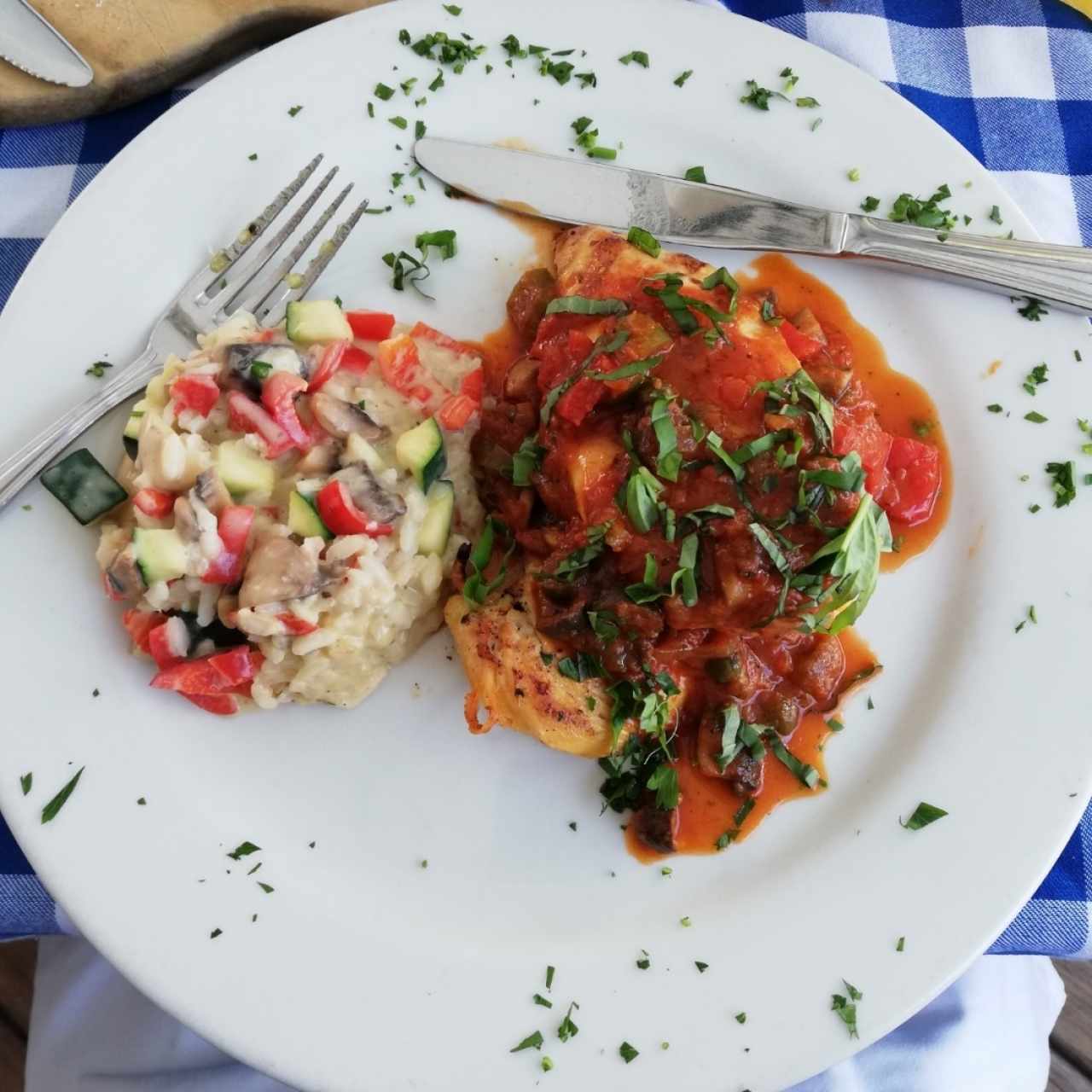 PIETANZE - POLLO ALLA CACCIATORA