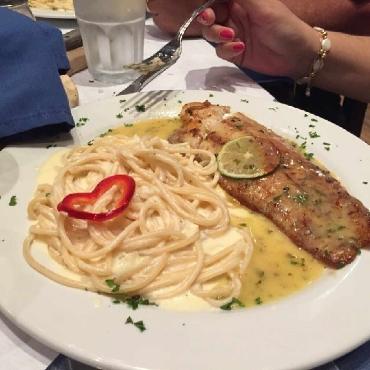 pescado limoncelo