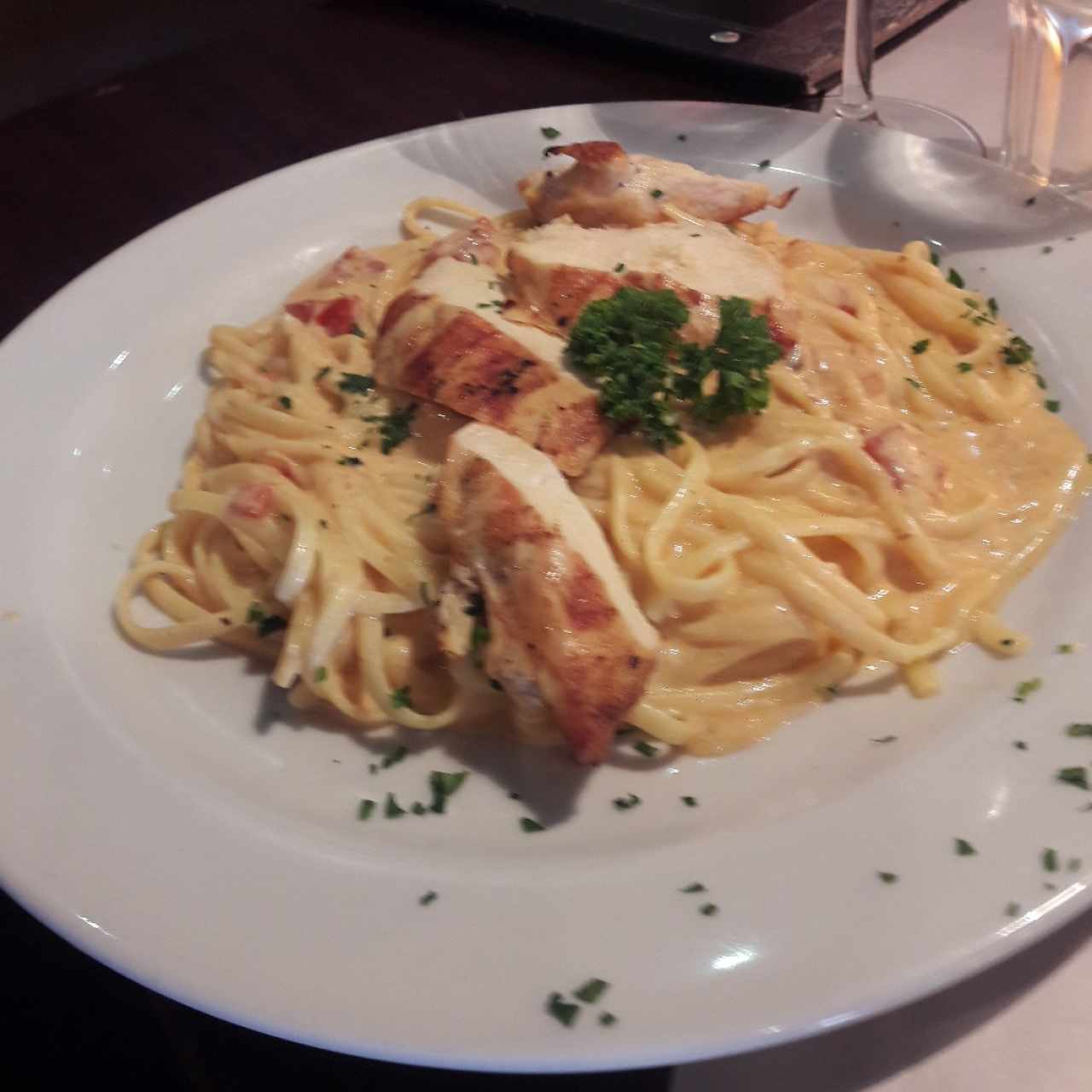 fetucinni al chipotle