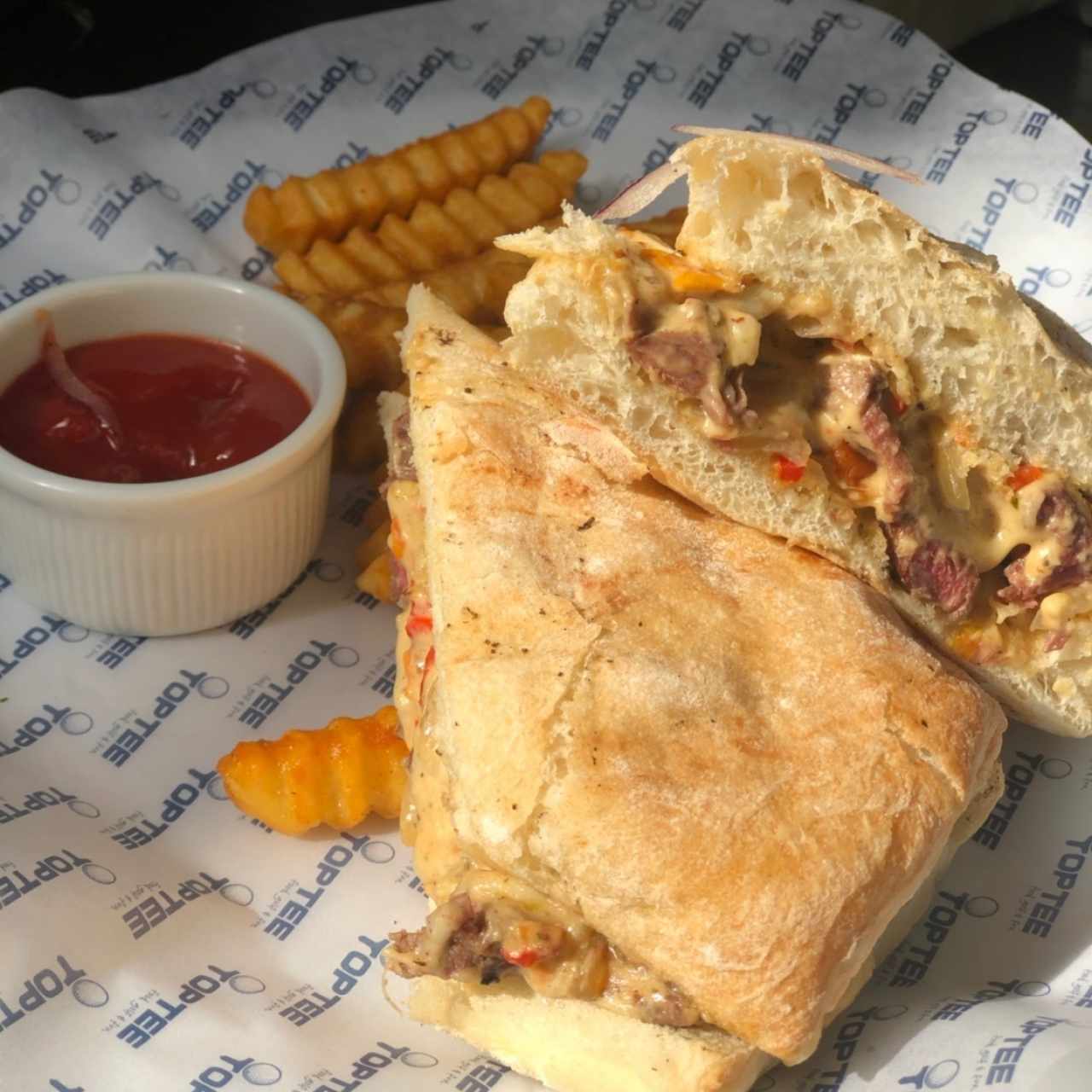Philly Steak Sándwich