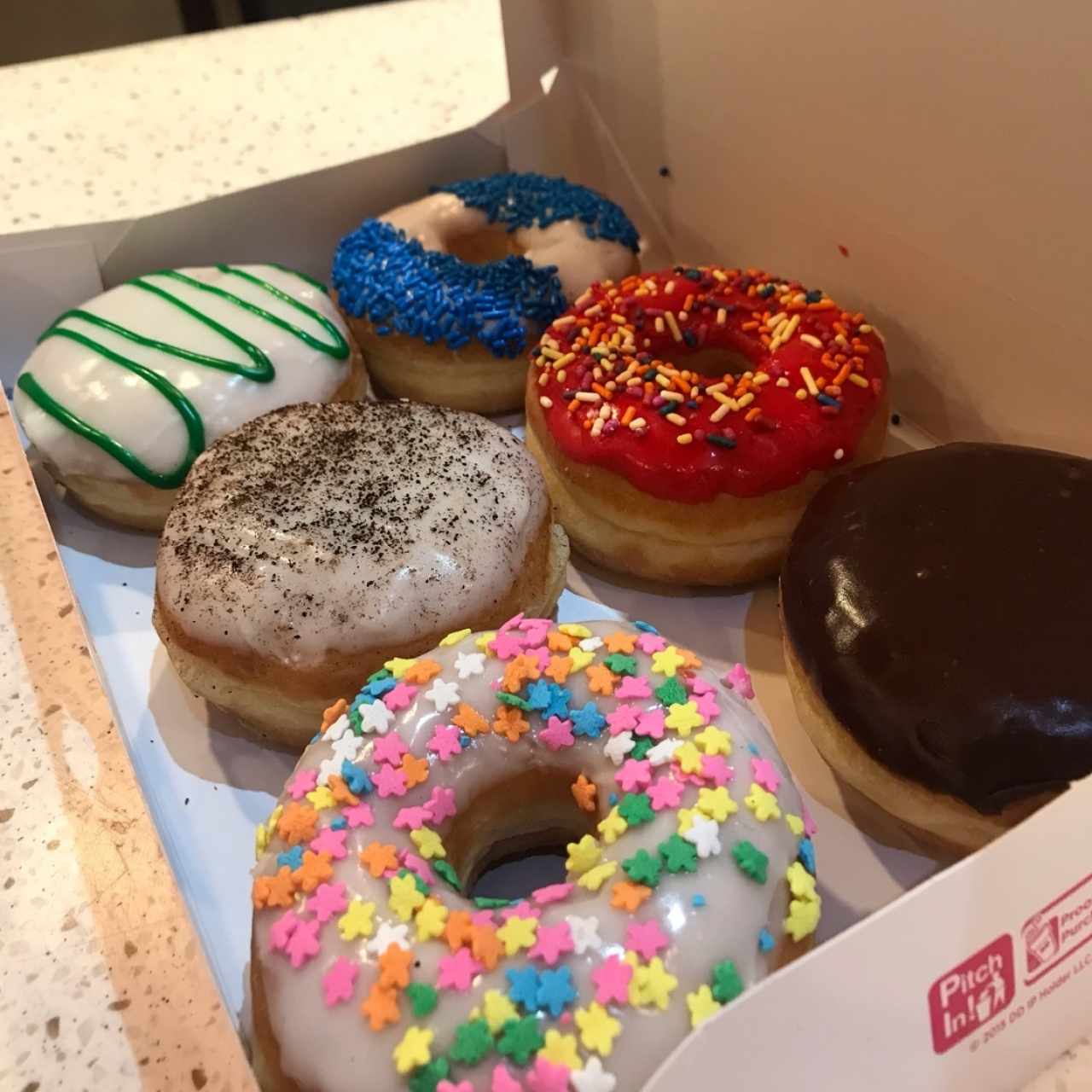 variedad de donas chapinas