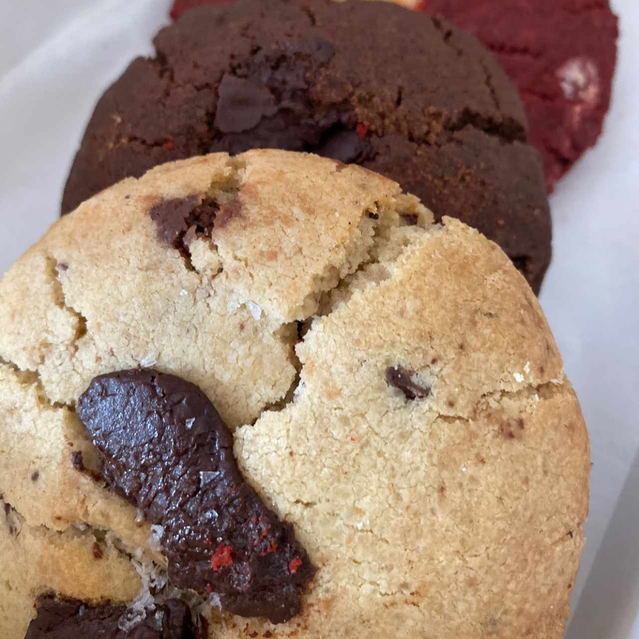 Trio de galletas