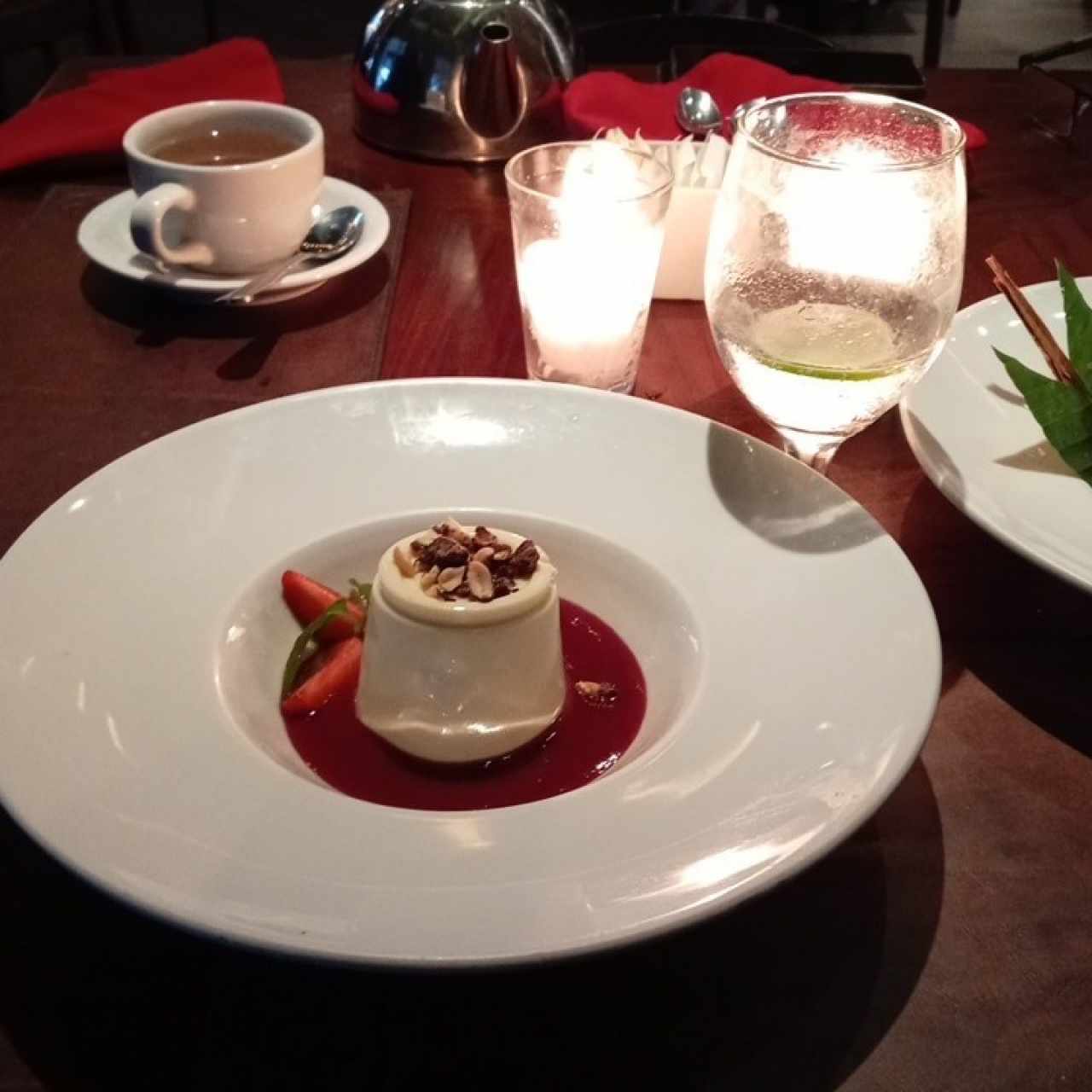 Sufle de frutos rojos