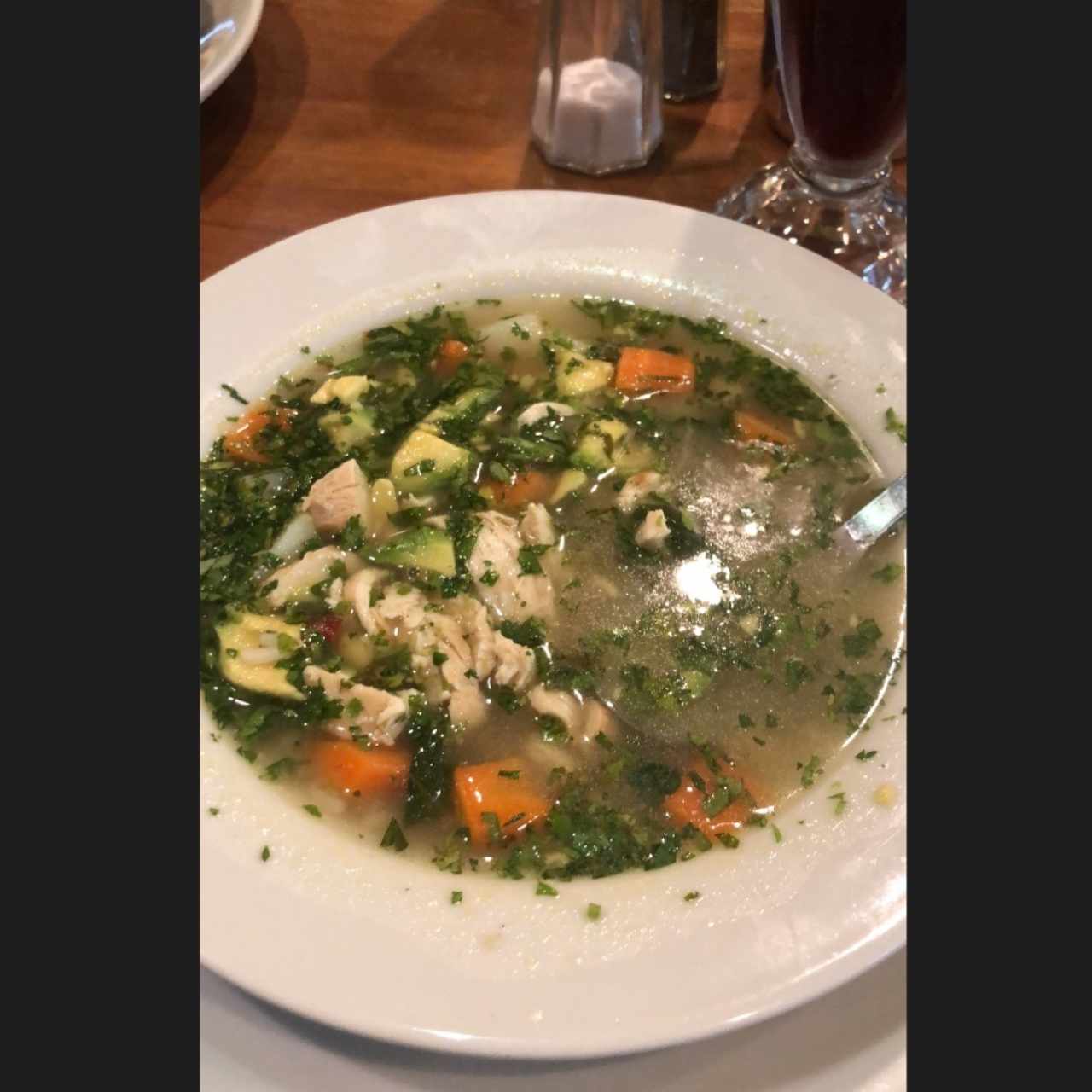Almuerzos - Caldo de Pollo