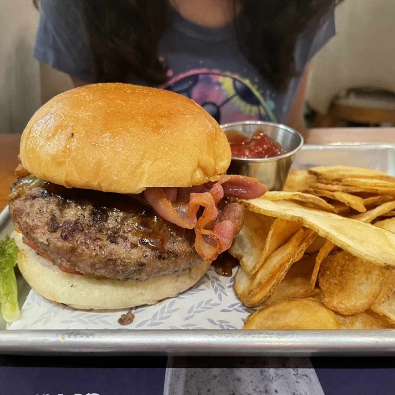 Hamburguesas - BBQ Bacon Cheeseburger