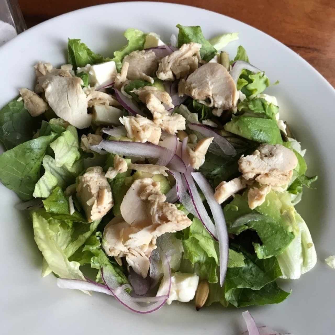 Ensaladas - Aguacate y Pepitoria