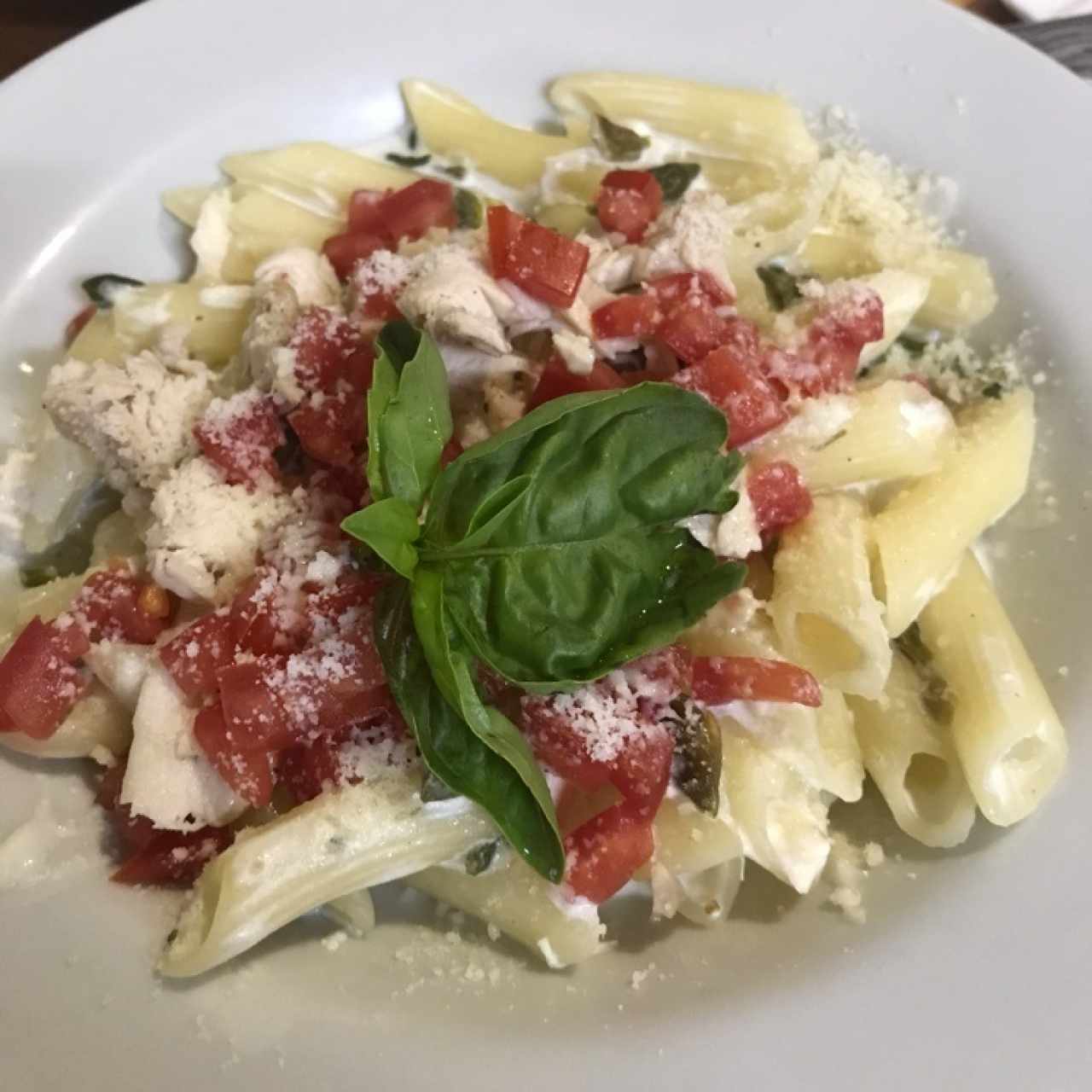 Pasta de Pollo y Loroco