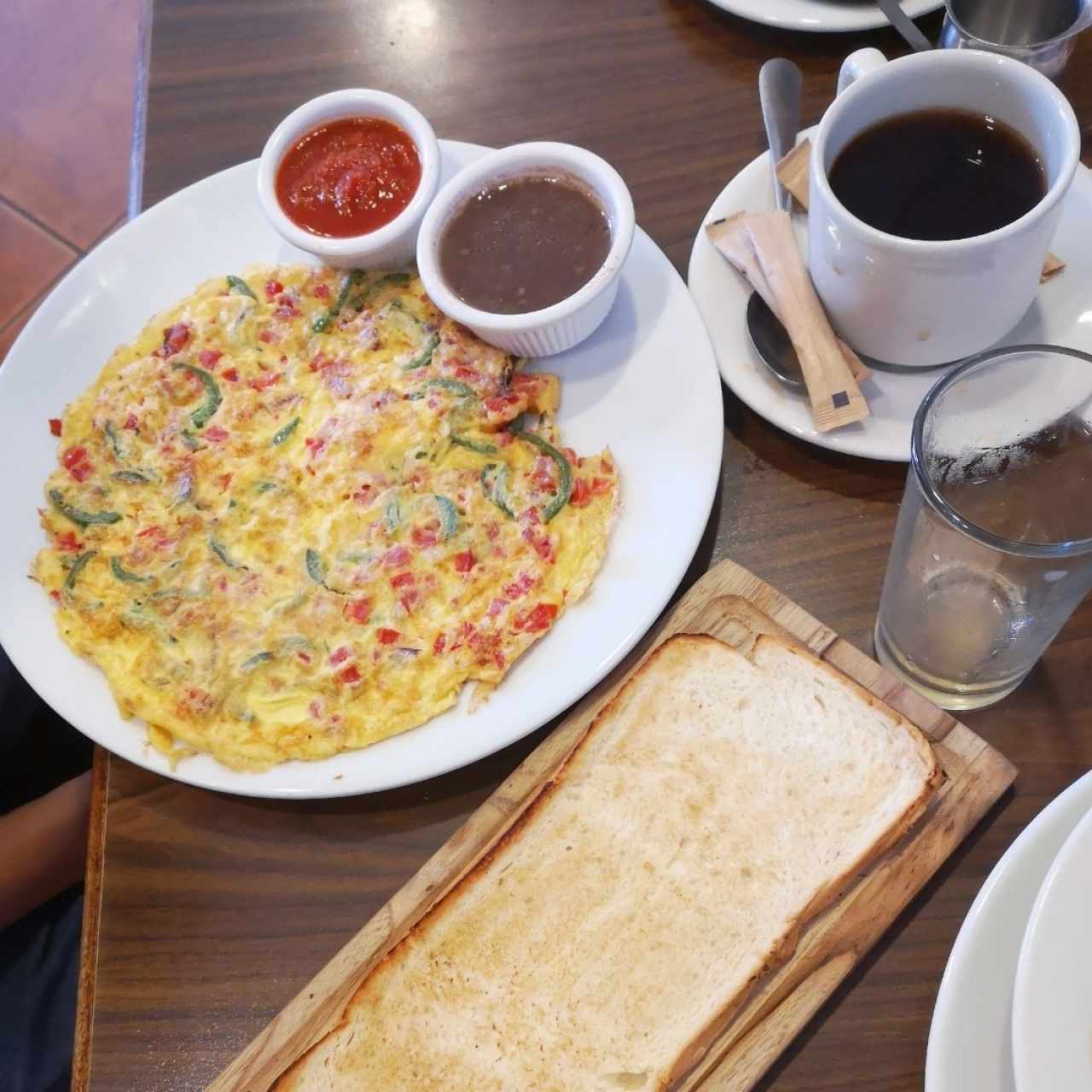 Omelette a la Florentina