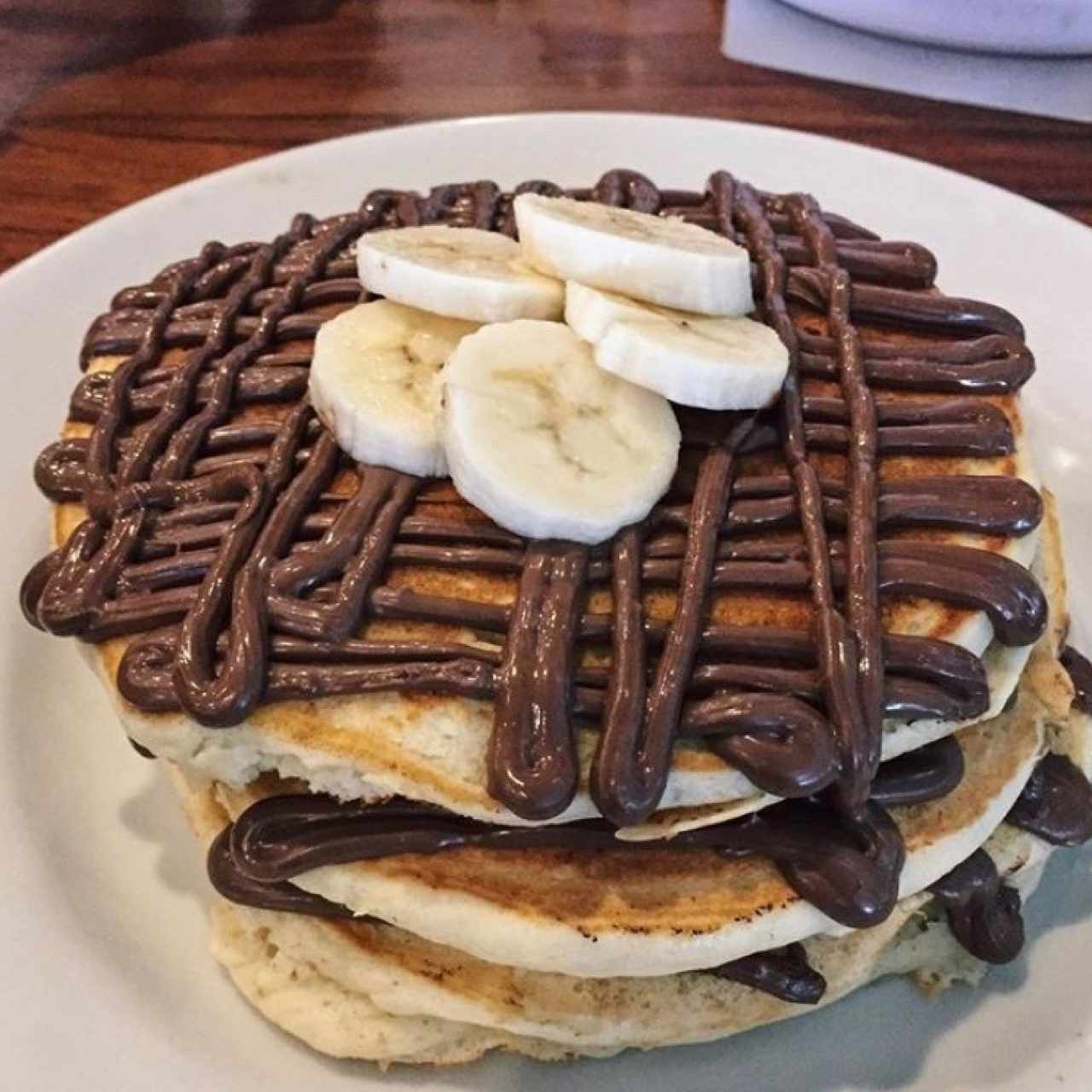 Panqueques con Nutela y Banano