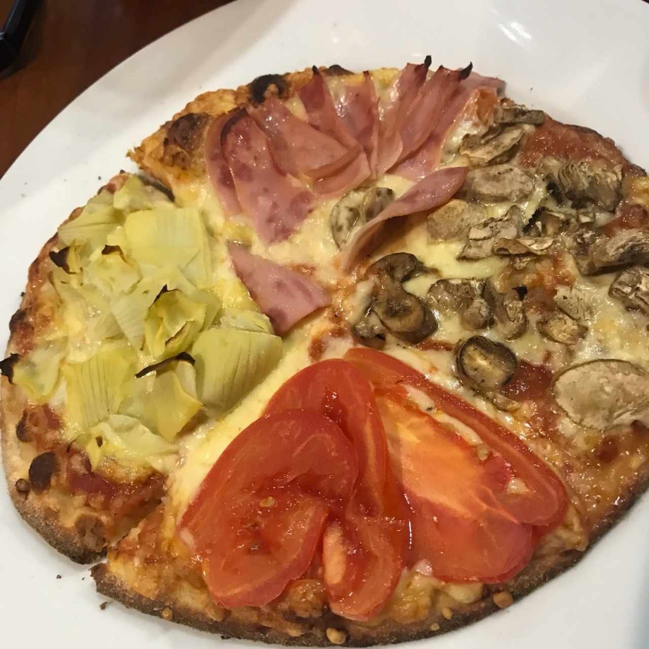 pizza 4 estaciones 