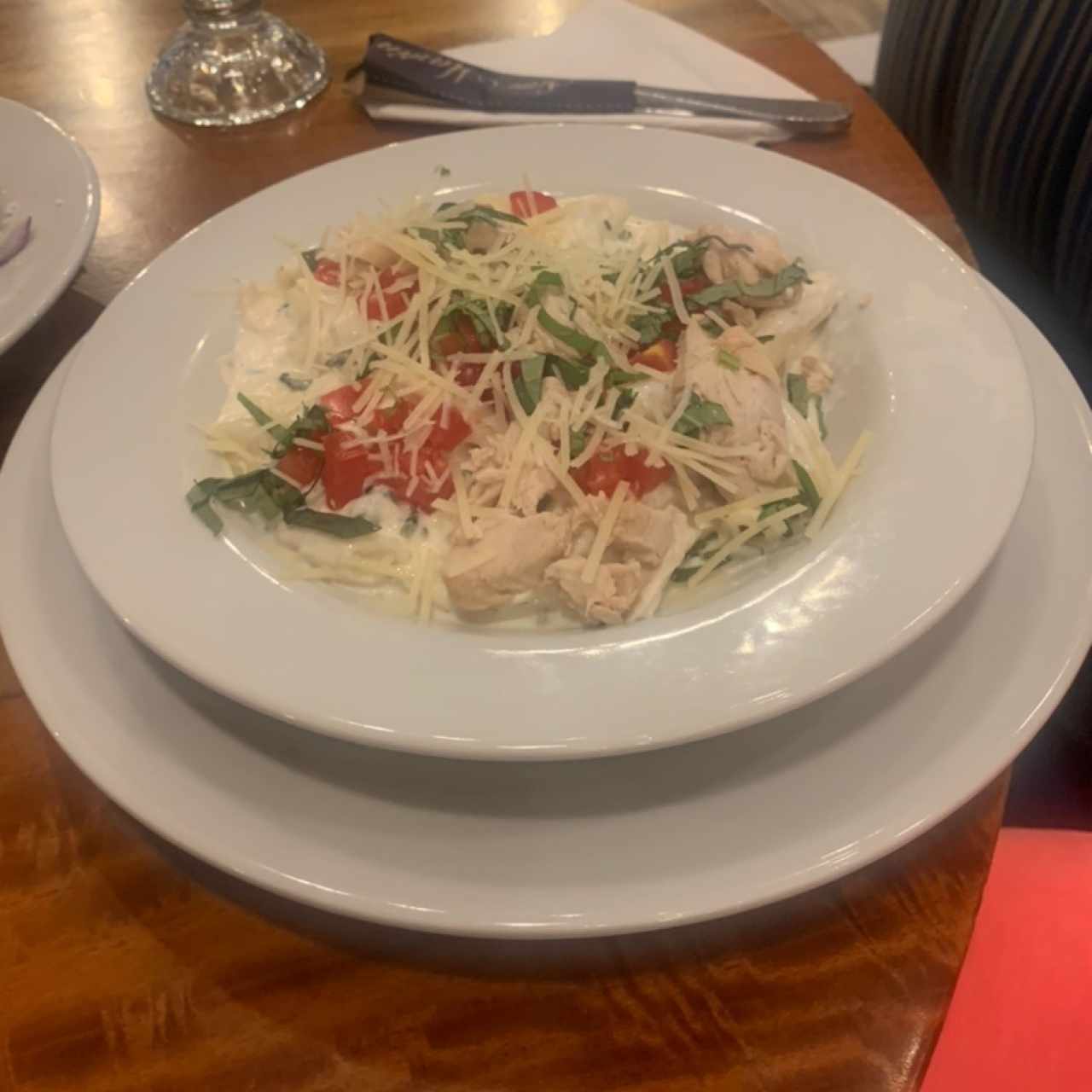 Pasta de Pollo y Loroco