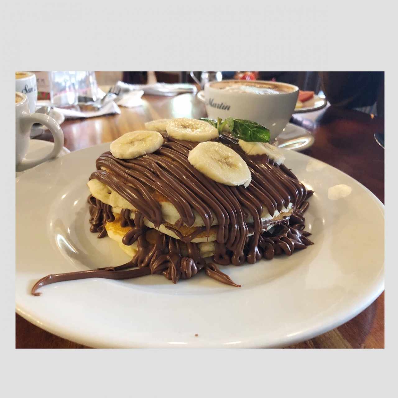 Panqueques con Nutella