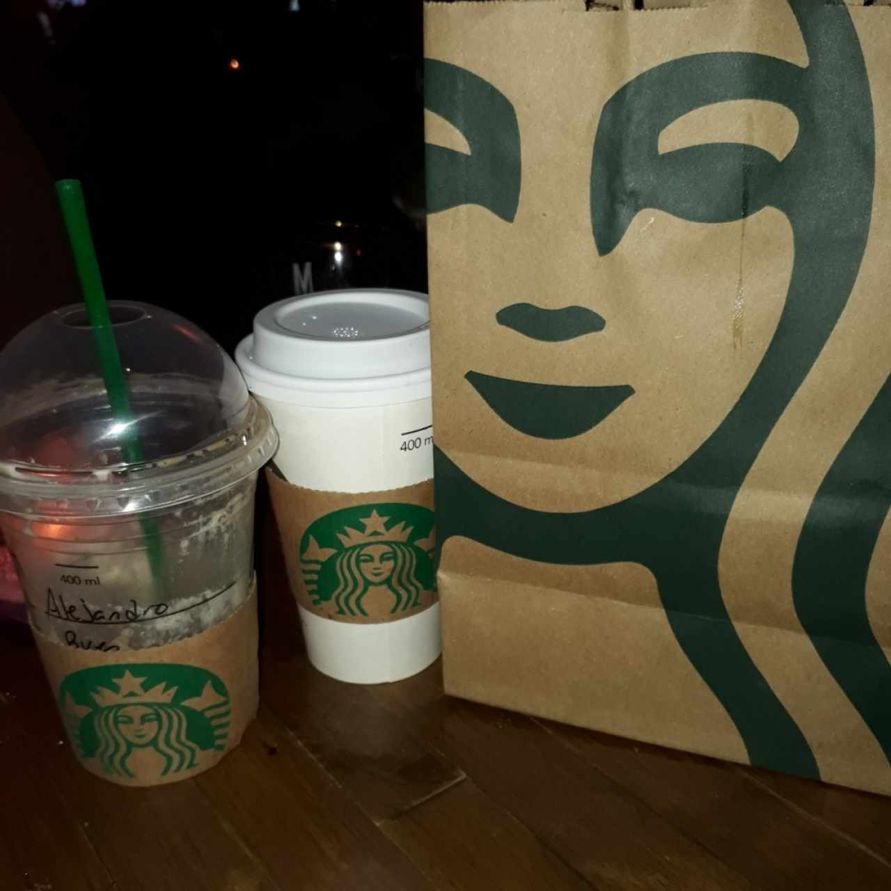 frapuccino moka y capuccino vainilla