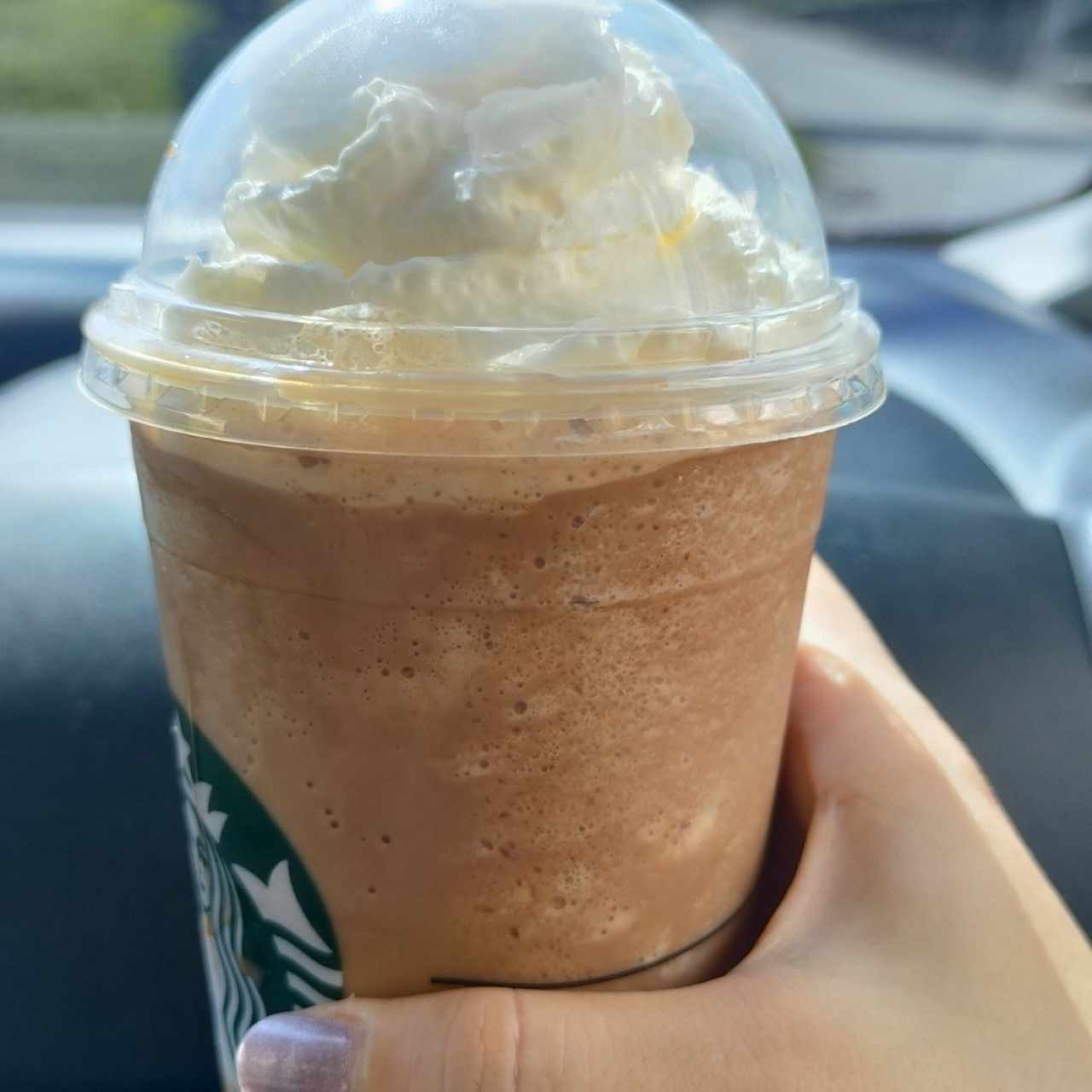 Peppermint mocha frappe 