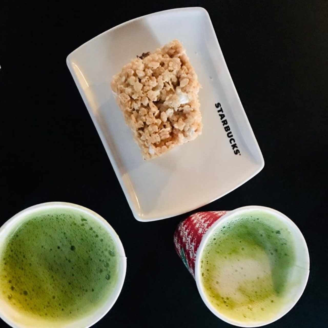Green tea latte 