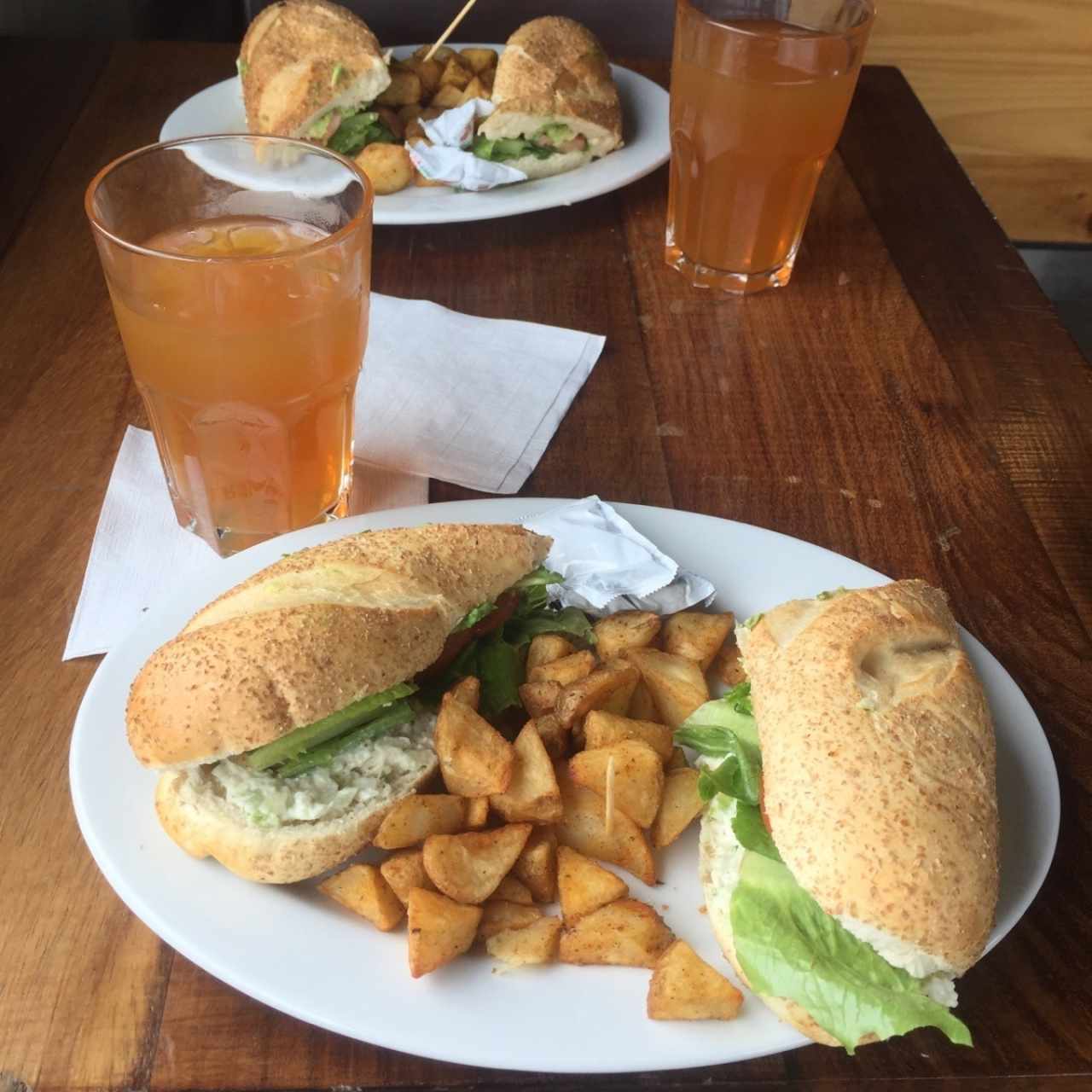 panni y baguettes almuerzo 