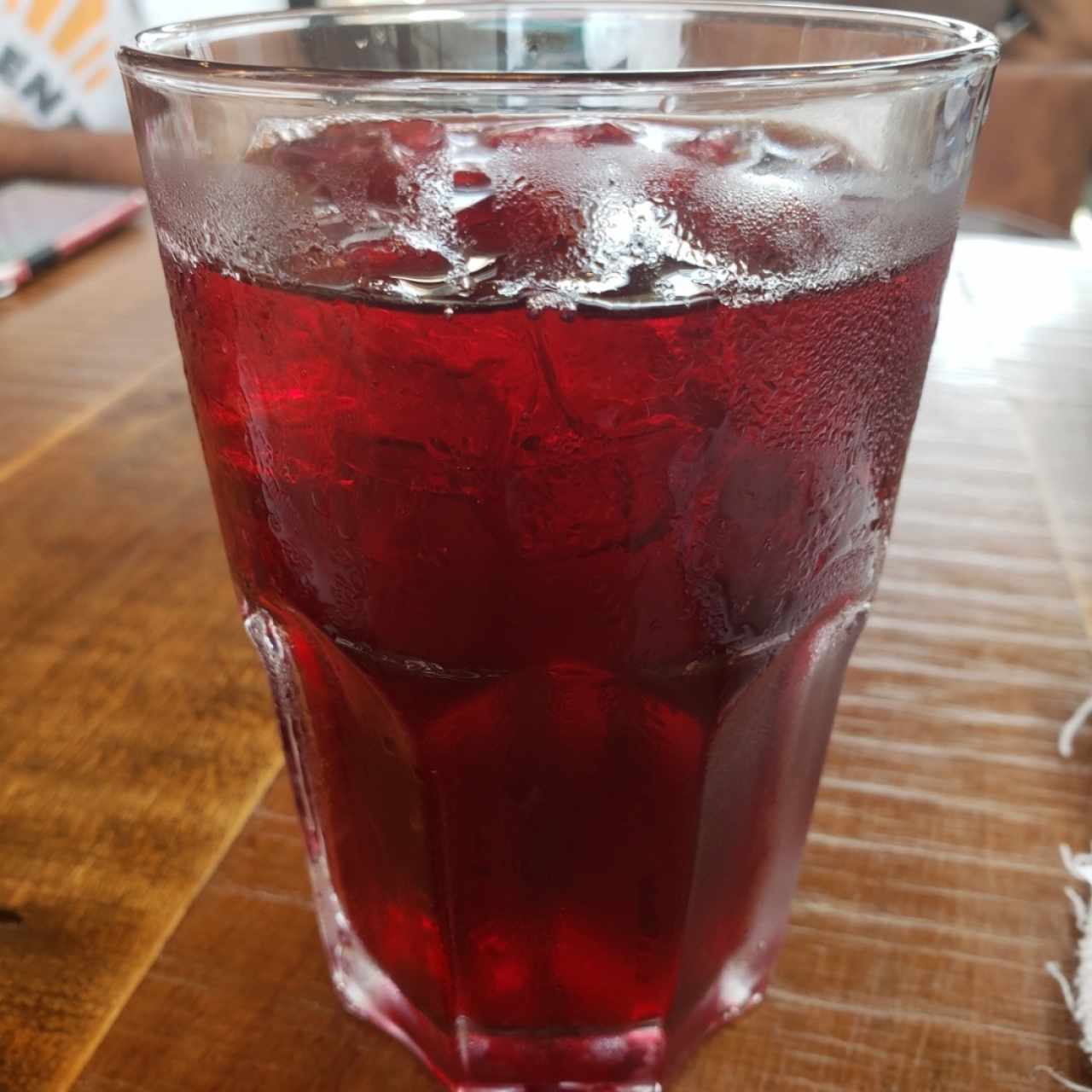 refresco natural de Jamaica 