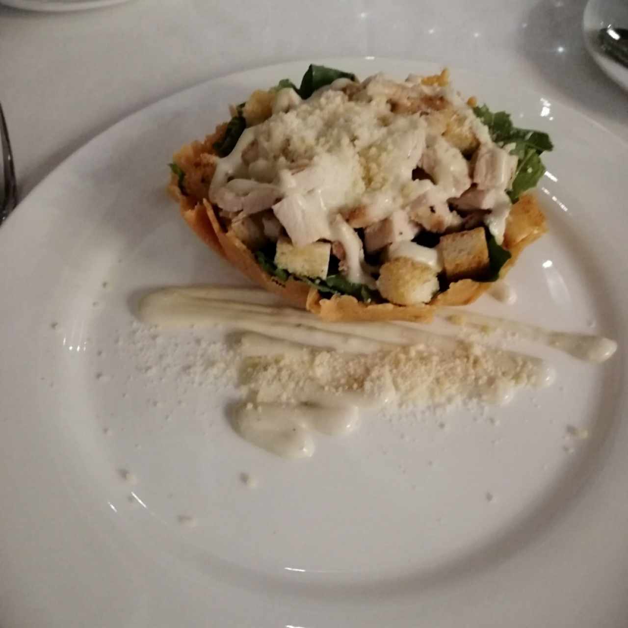ensalada cesar con pollo