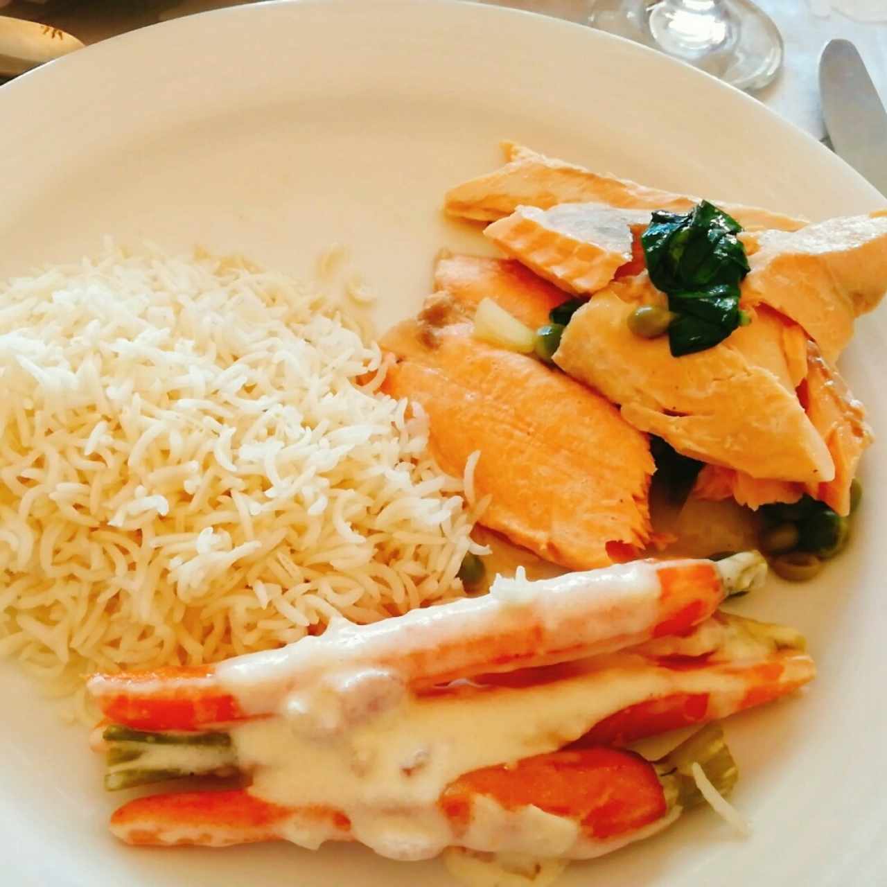 Salmón al Vapor