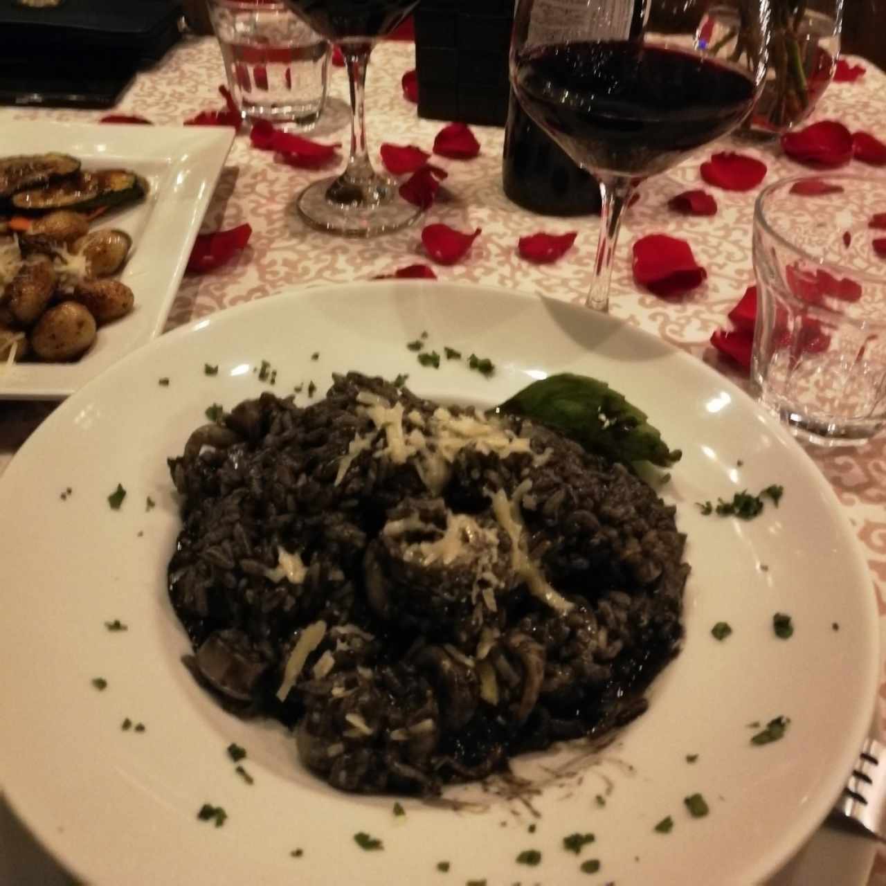 Risotto de calamar