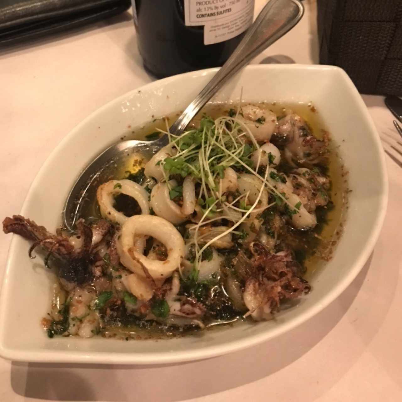 ANTIPASTI - Calamari Alla Griglia