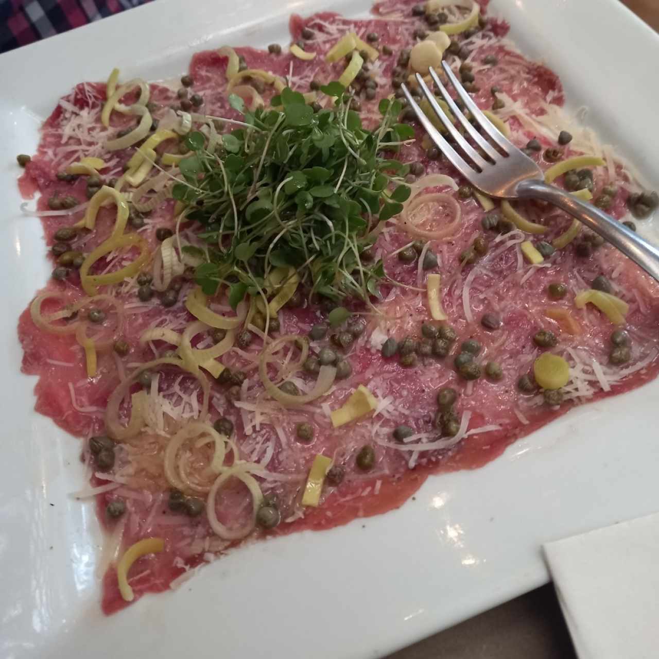 ANTIPASTI - Carpaccio di Manzo