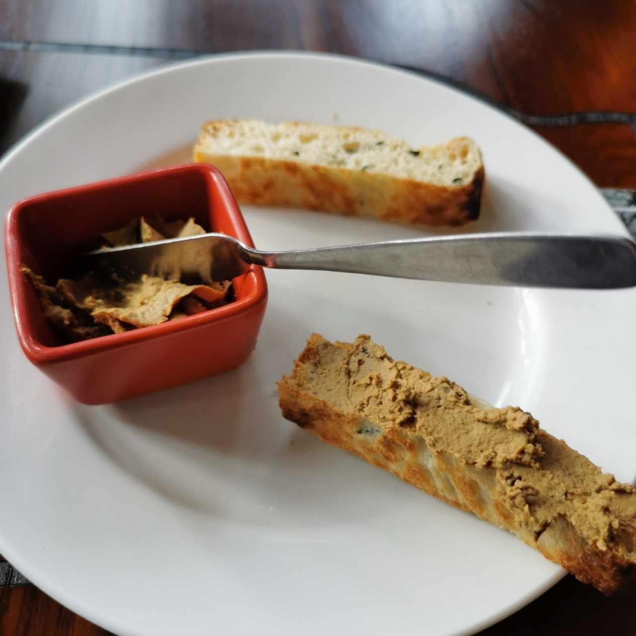 Pan y paté 