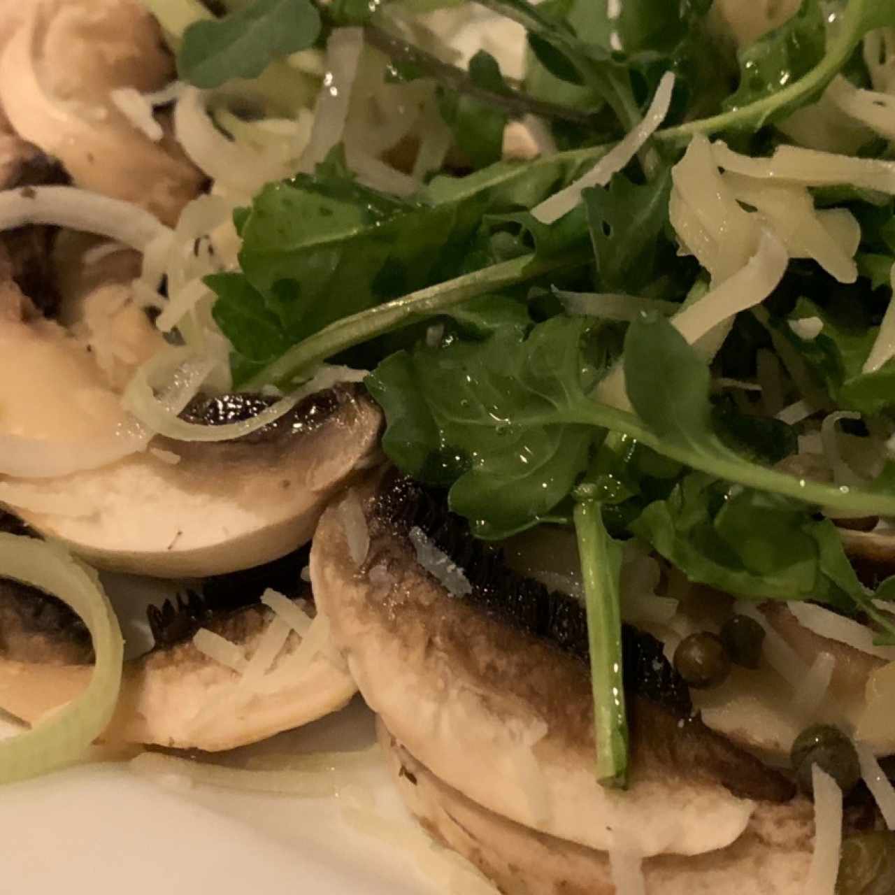 carpaccio de champiñones
