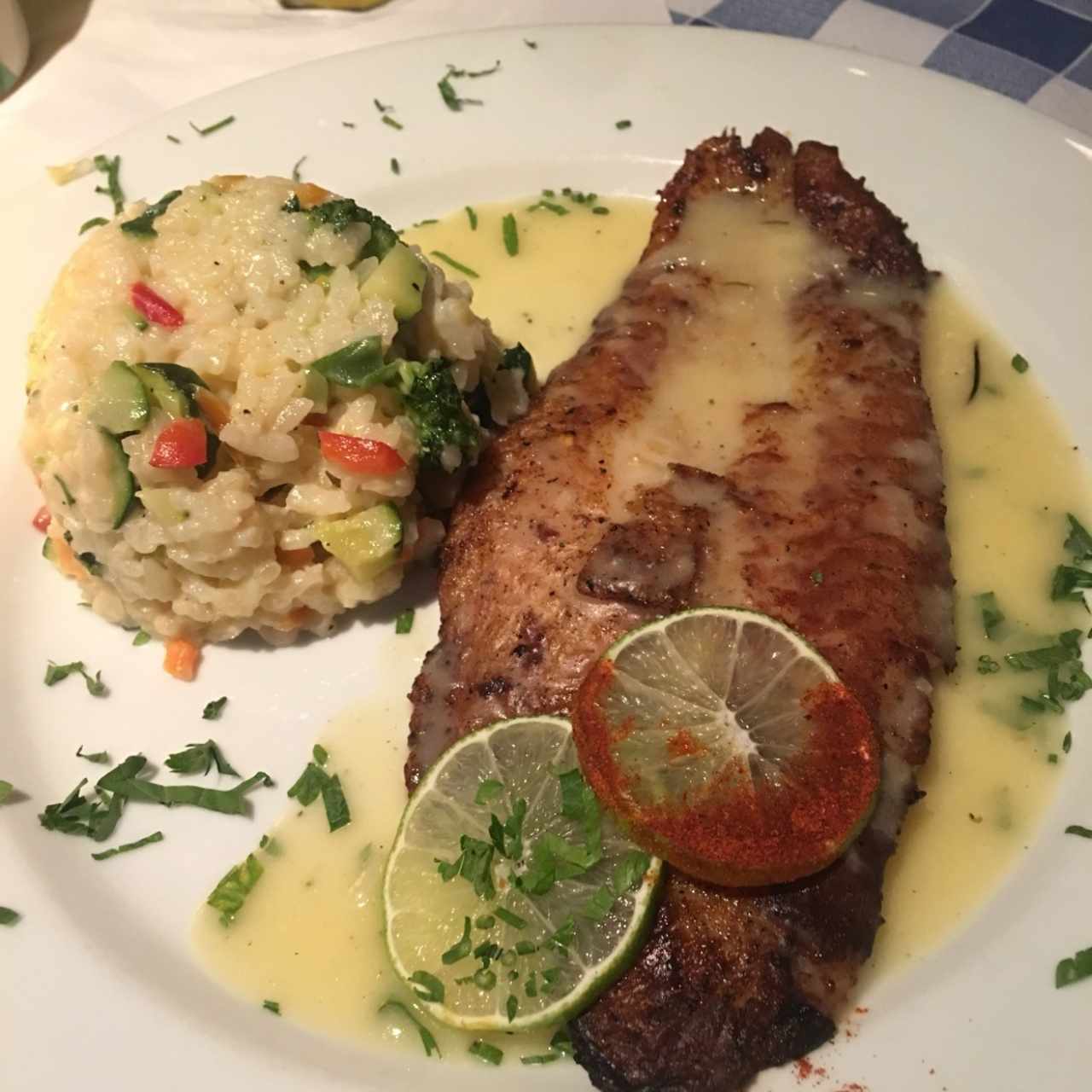 PESCE AL LIMONCELLO