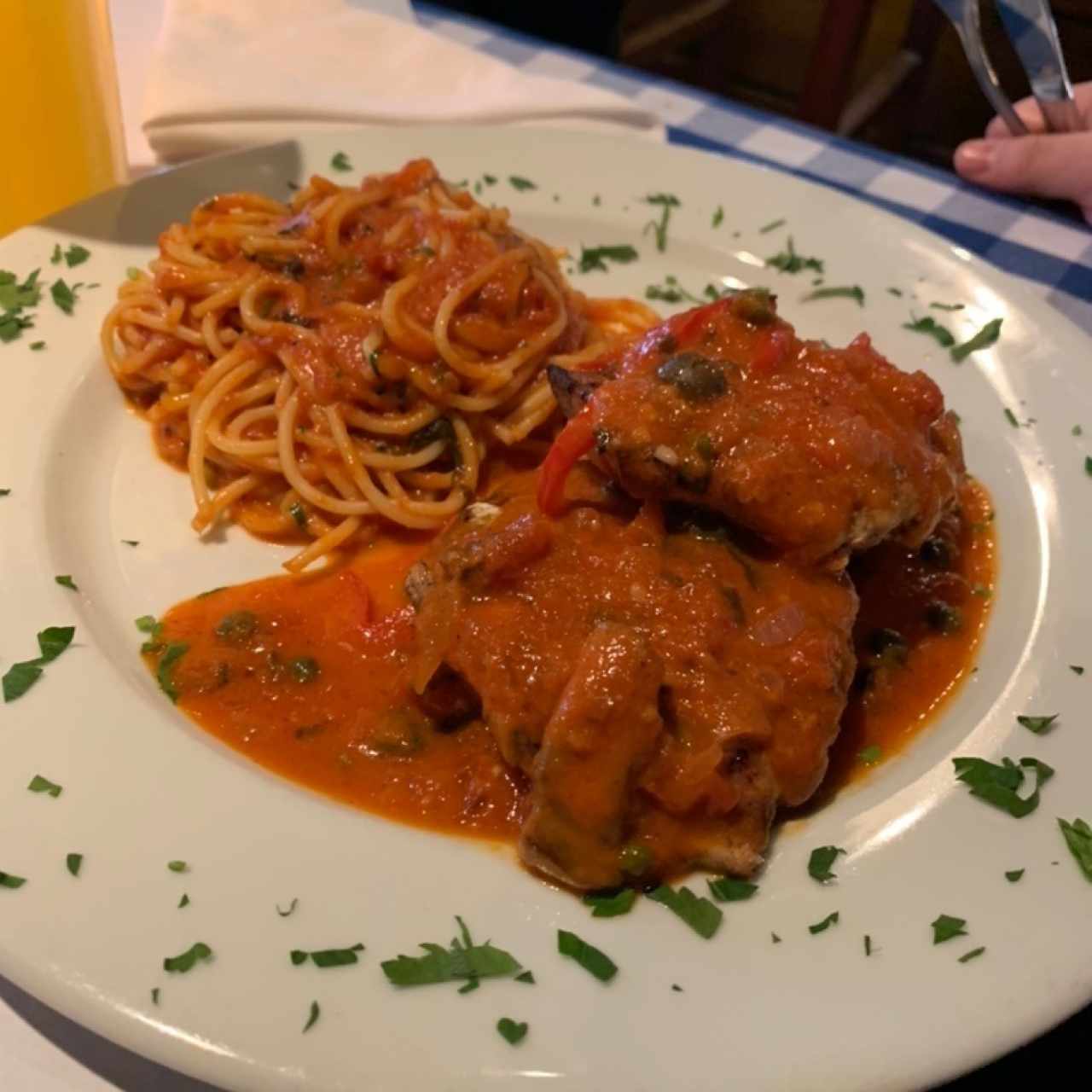 PIETANZE - POLLO ALLA CACCIATORA