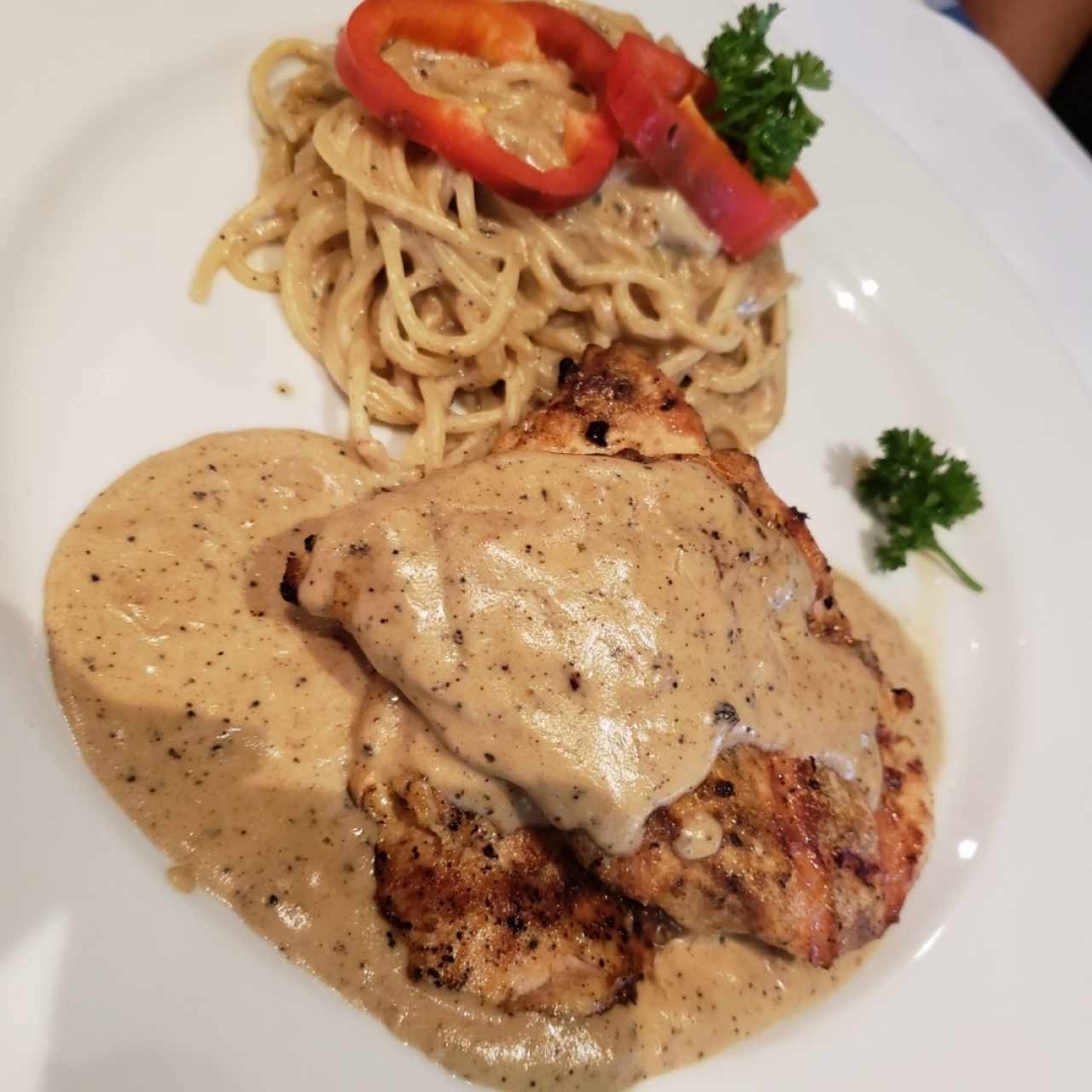POLLO AL TRIS DI PEPE