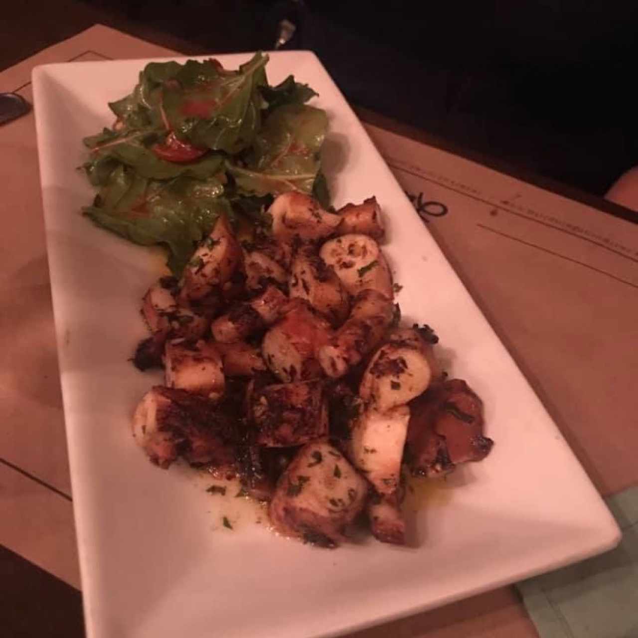 tapas de pulpo