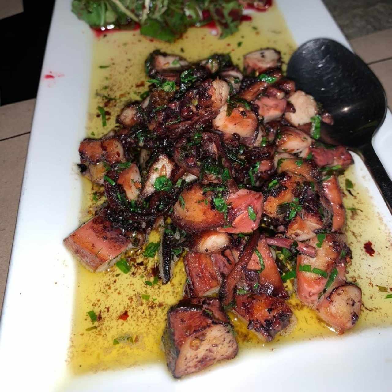 Tapas - Pulpo Salteado