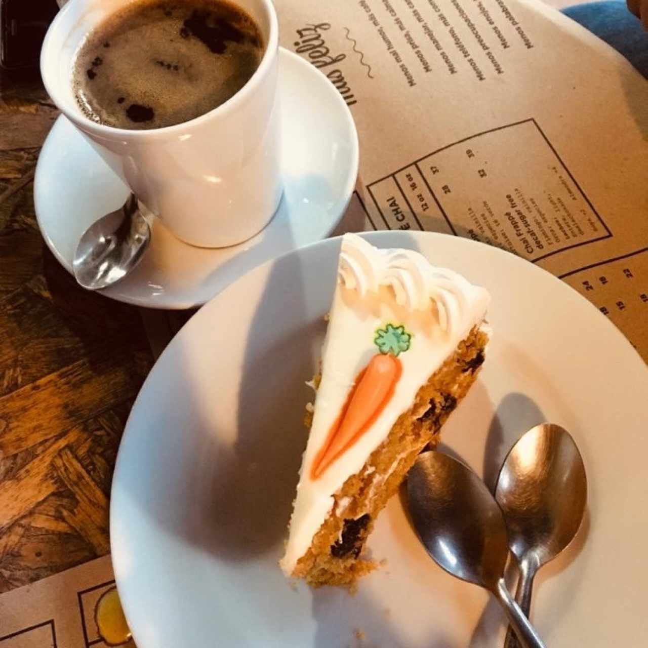 pastel de zanahoria