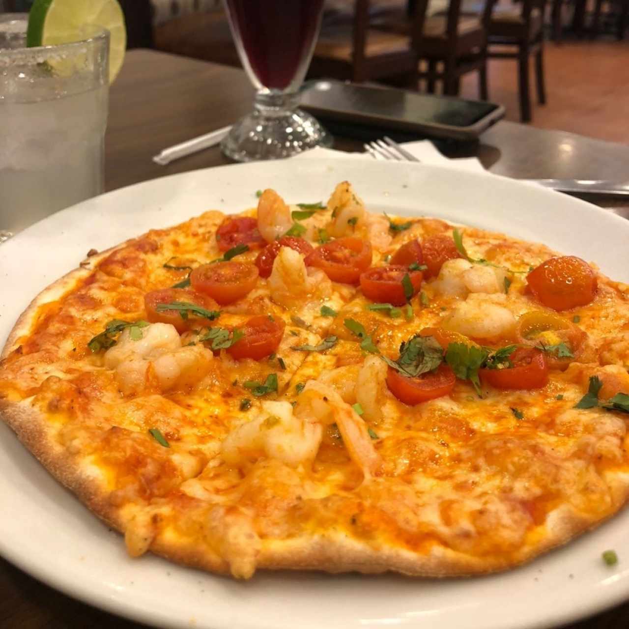 Pizza de Camarón 