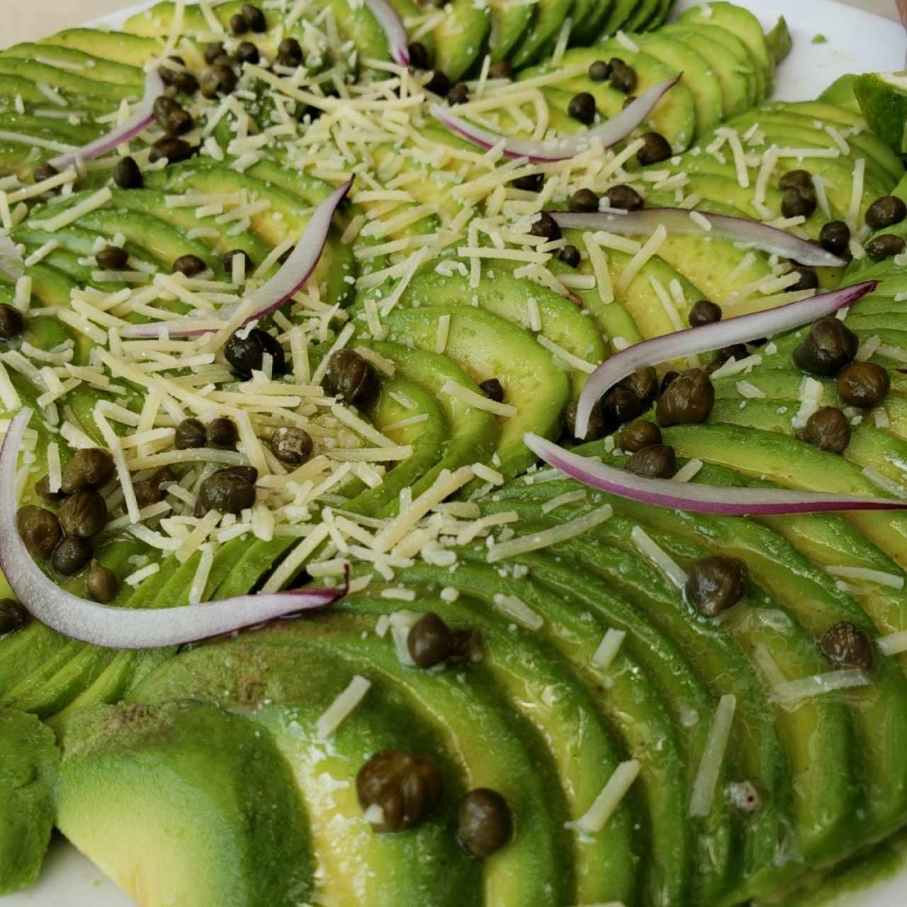 Carpaccios - Carpaccio de Aguacate