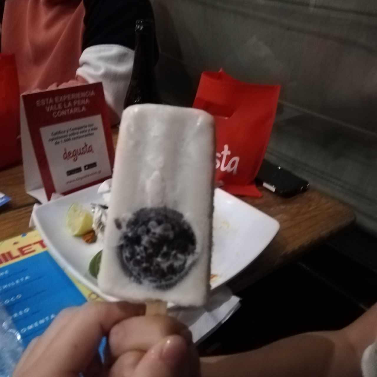 Helado de Oreo